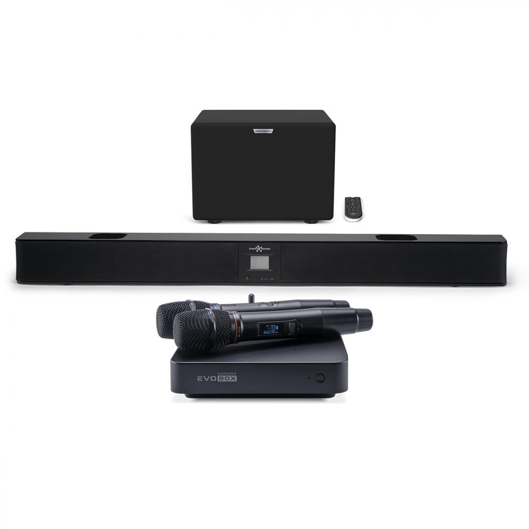 караоке-комплект EVOBOX Plus + EvoSound Bar (саундбар с караоке) в Республике Коми