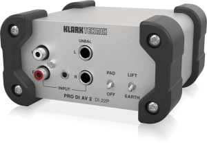 Klark Teknik DI 22P пассивный стерео директ-бокс в Республике Коми